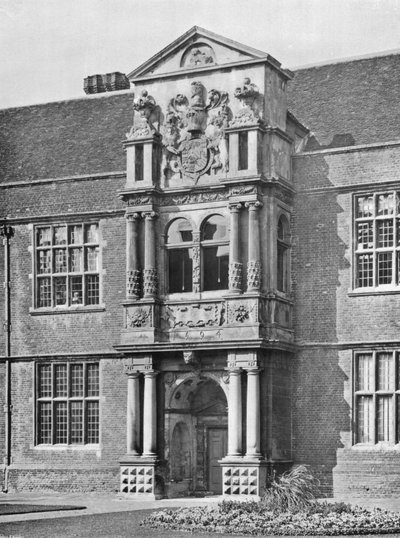 De Wittes Porch at Cobham, Kent by Charles Latham
