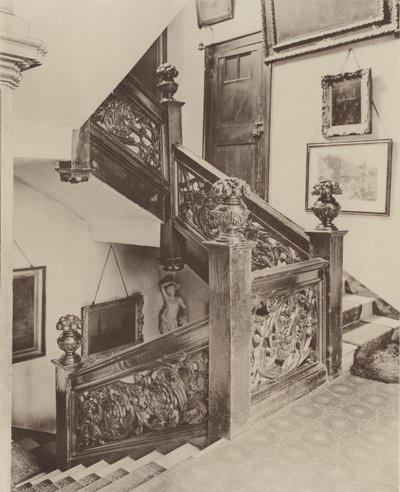 House in High Street, Guildford, the Staircase by Charles Latham