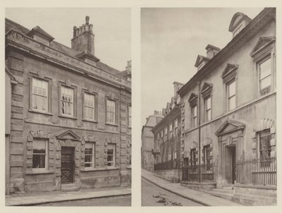 Houses at Stamford, Lincolnshire, High Street, St Martins, Barn Hill by Charles Latham