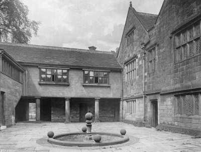In the Quadrangle Court by Charles Latham