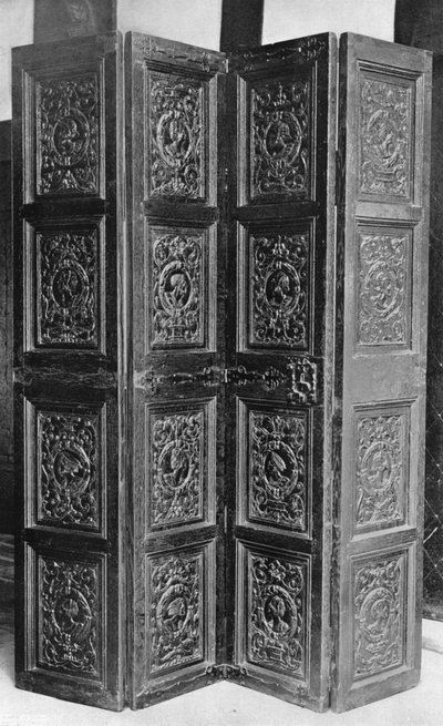 Screen at Speke Hall, Lancs by Charles Latham
