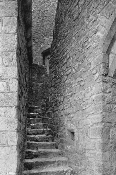 Stairway to Chapel & Ramparts by Charles Latham