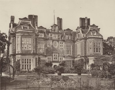 Swateley Hall, Uxbridge, the Garden Front by Charles Latham