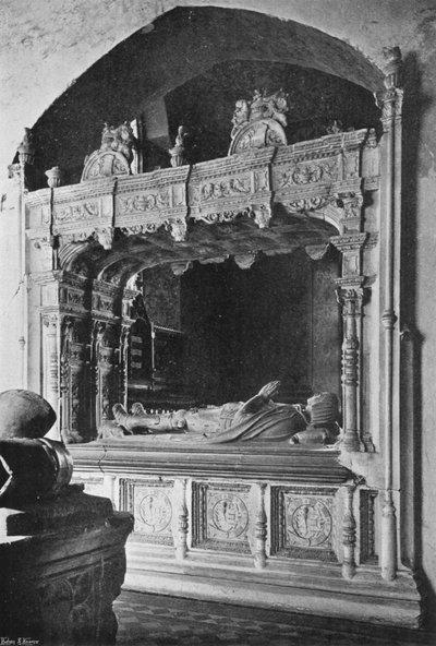 The Tomb of the First Lord Marney by Charles Latham