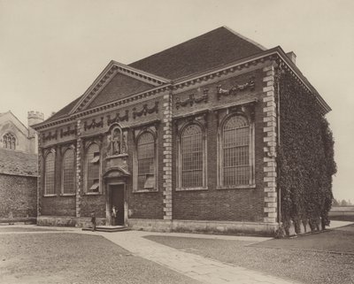 Winchester School, the Great Hall by Charles Latham
