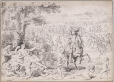 Louis XIV Captured by Venus by Charles Le Brun