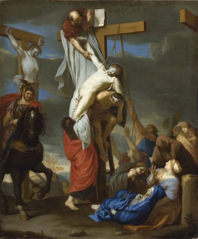 The Descent from the Cross by Charles Le Brun