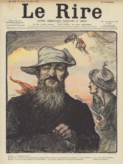Illustration for Le Rire by Charles Leandre