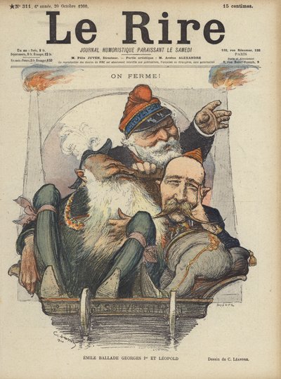 Illustration for Le Rire by Charles Leandre