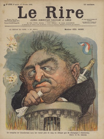 Illustration for Le Rire by Charles Leandre