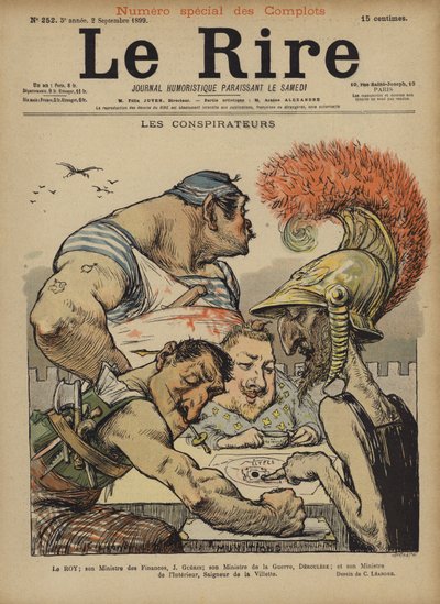 Illustration for Le Rire by Charles Leandre