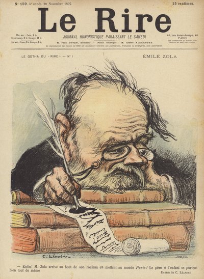 Illustration for Le Rire by Charles Leandre