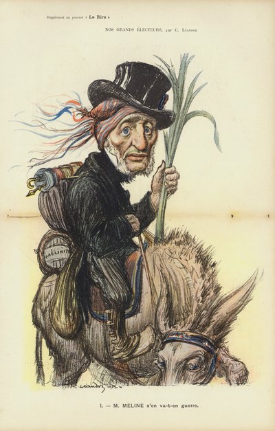 Illustration for Le Rire by Charles Leandre