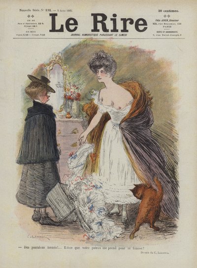 Illustration for Le Rire by Charles Leandre