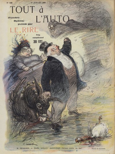 Illustration for Le Rire by Charles Leandre