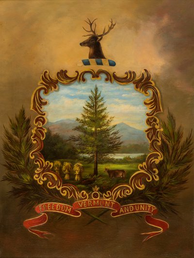 Seal of Vermont by Charles Louis Heyde