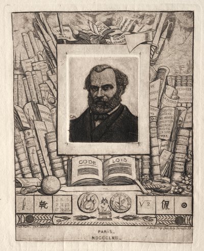 Armand Gueraud of Nantes, Printer and Man of Letters by Charles Meryon