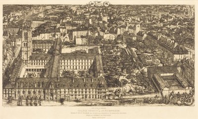Henry IV College or Napoleon School by Charles Meryon