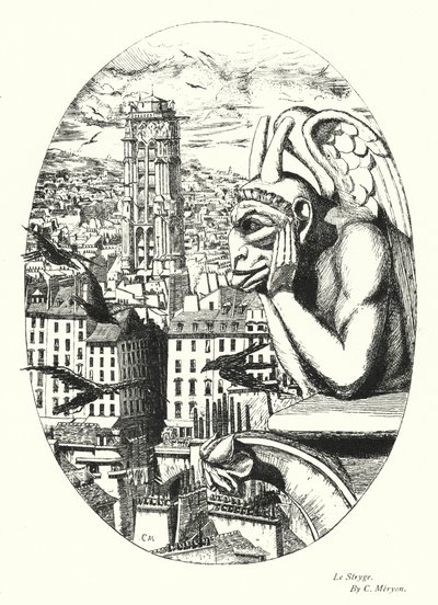 Le Stryge by Charles Meryon