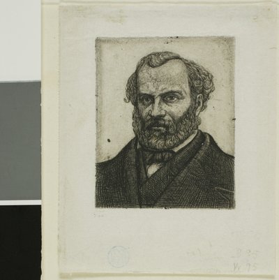Portrait of Armand Guéraud of Nantes, Printer and Man of Letters by Charles Meryon