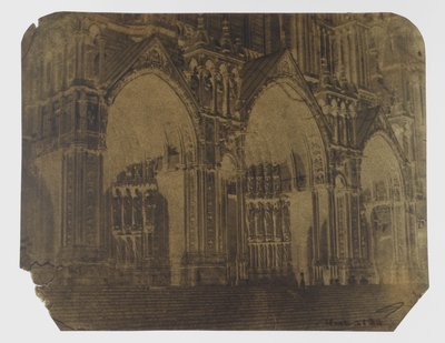 Portal on the South Side of Chartres Cathedral by Charles Nègre