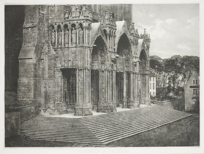 Cathedral of Chartres by Charles Nègre