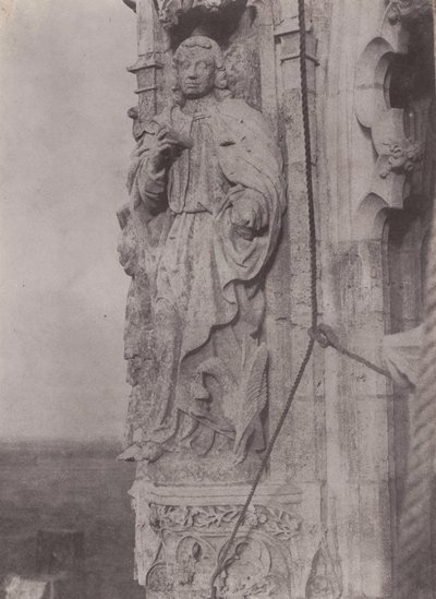 Saint John the Evangelist, Chartres Cathedral by Charles Nègre