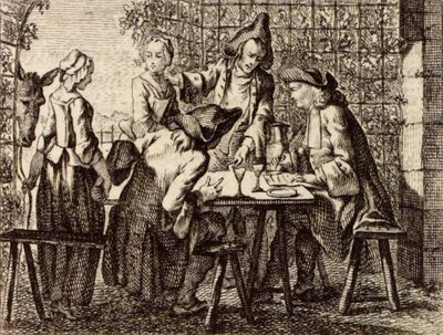 The Barterers by Charles Nicolas Cochin