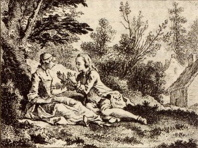 To Promise is One Thing, to Keep is Another by Charles Nicolas Cochin