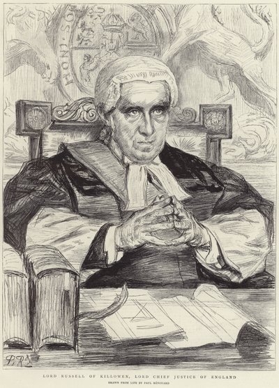 Lord Russell of Killowen by Charles Paul (after) Renouard