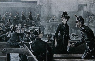 After the Acquittal, engraved by Michelet, from 