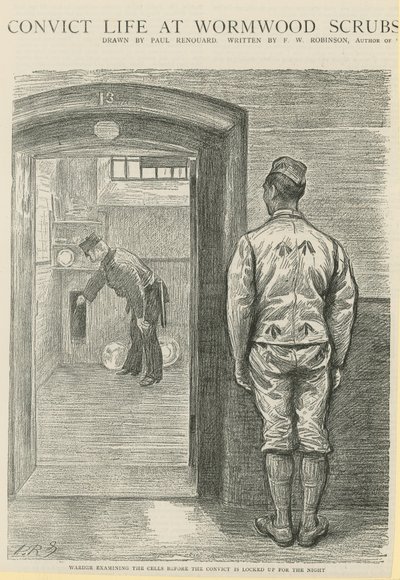 Convict life at Wormwood Scrubs by Charles Paul Renouard