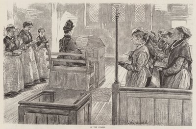 Female Convict Life at Woking by Charles Paul Renouard