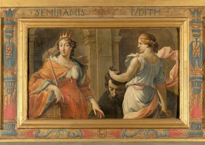 Semiramis and Judith by Charles Poerson