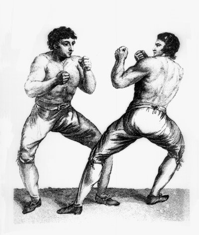 Boxing Match Between Daniel Mendoza and Richard Humphreys, 29th September 1790 by Charles Reuben Ryley