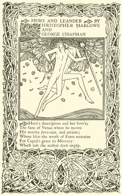 From Hero and Leander by Charles Ricketts