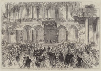 Ball in Honour of the Sultan, at the New India Office, Westminster by Sir John Charles Robinson