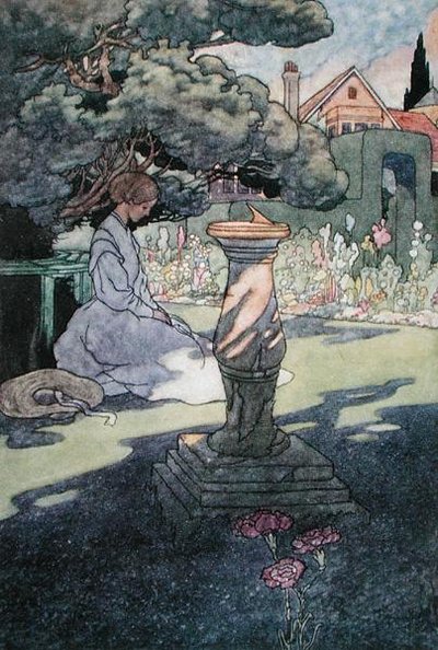 Last rays of the sun, published 1912 by Charles Robinson