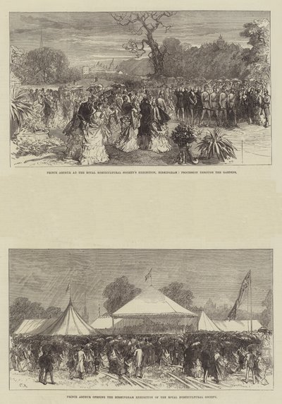 Prince Arthur at the Royal Horticultural Society
