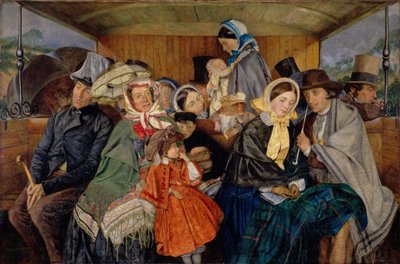 To Brighton and Back for Three and Sixpence, 1859 by Charles Rossiter