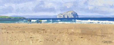 Bass Rock, Belhaven, 2015 by Charles Simpson