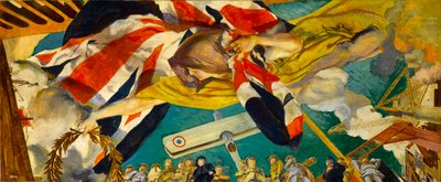 Study for Ceiling Painting in the Great Hall of the Institute of Civil Engineers by Charles Sims