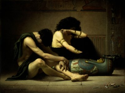 Lamentations over the Death of the First-Born of Egypt by Charles Sprague Pearce