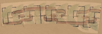 Study for a Border Design by Charles Sprague Pearce