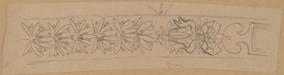 Study for a Border Design by Charles Sprague Pearce