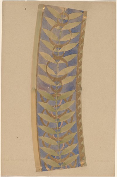 Study for a Border Design by Charles Sprague Pearce
