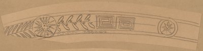 Study for a Border Design by Charles Sprague Pearce