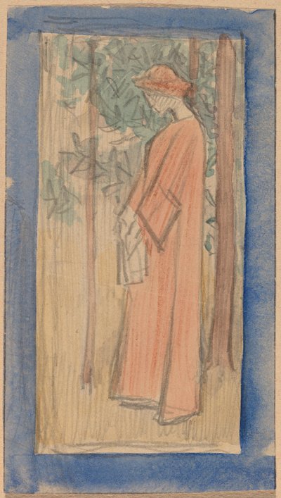 Study for a Panel by Charles Sprague Pearce