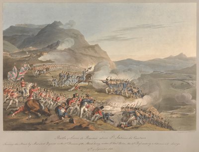 No.2 Battle of Sierra de Basaco above St. Antonio de Cantaro by Charles Turner