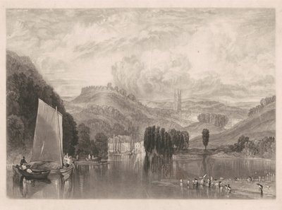 Totnes, on the River Dart by Charles Turner